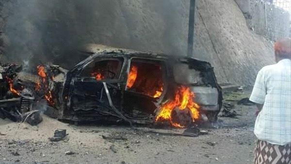 عاجل: قتلى وجرحى في تفجير ارهابي استهدف مجندين بعدن