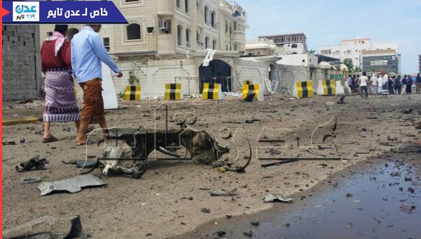فيديو/ الأضرار التي خلفها تفجير مبنى وزارة الخارجية بعدن حصري لـ عدن تايم