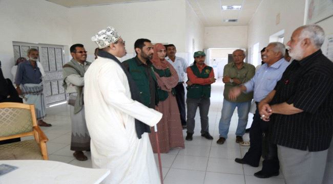 مركز الملك سلمان يطلع على اوضاع مستشفى عبود العسكري بعدن