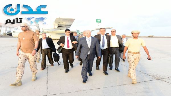 أول صور للرئيس هادي في عدن