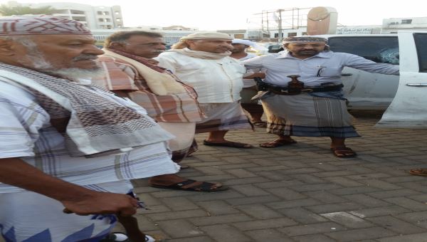 أمين عام محلي عدن يشارك في استقبال القيادي في المقاومة " أبو همام "