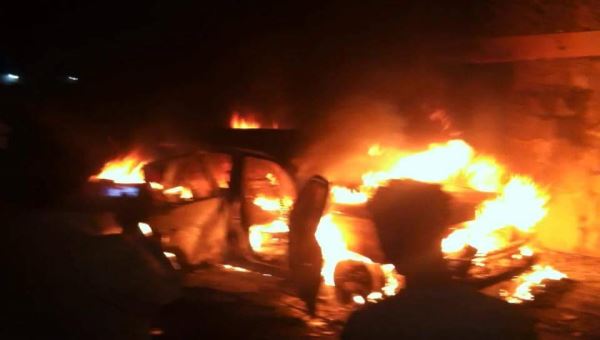 محدث : انفجار سيارة مفخخة  شرق عدن ولا أنباء عن ضحايا