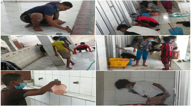 مبادرة شبابية  لتنظيف مساجد الشحر
