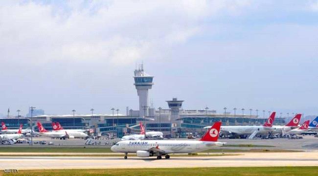 اصطدام طائرة مغربية بأخرى تركية في مطار أتاتورك