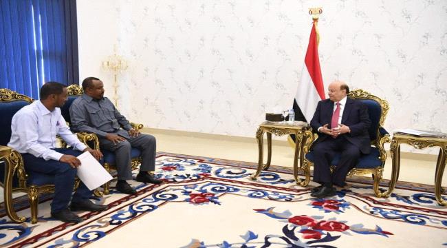 رئيس الجمهورية : اليمن والصومال أخوة بوجه الشدائد والتقلبات