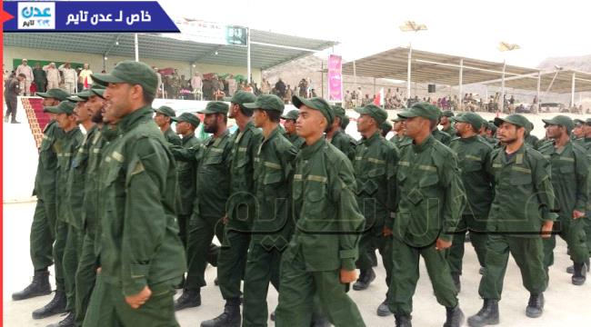 تخرج دفعة جديدة من قوات الحزام الأمني محافظة أبين بمعسكر رأس عباس"صور"
