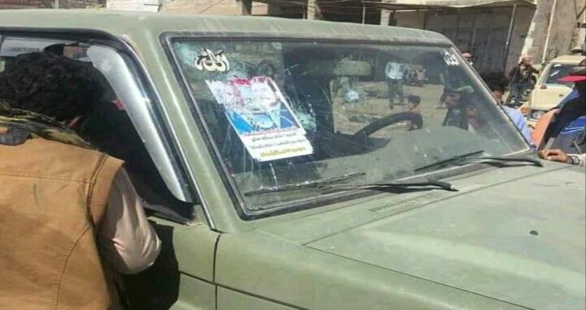 امن #الضـالع يتسلم المتهمين بقتل شيخ قبلي عثر عليه رافعا بسيارته صورة الرئيس "صالح"