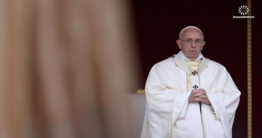 بابا الفاتيكان يدخل على خط الحرب في اليمن