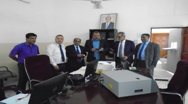 لخشع يفتتح مركز الأرصاد الآلي بسفارة اليمن في جبوتي 