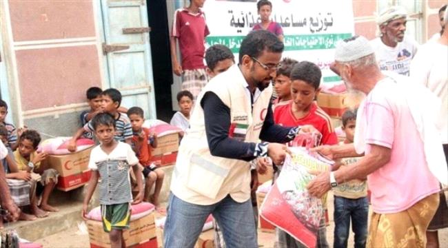 132.6 ألف يمني في #الحـديدة يستفيدون من المساعدات الإماراتية