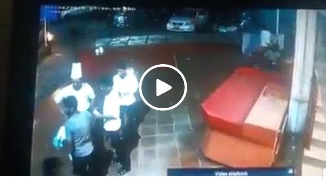 فيديو/ مصرع حارس أمن مطاعم الحمراء بعدن وإصابة آخر على يد مقتحمين 