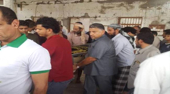 تشييع جثمان المهندس نشوان نجل اللواء أحمد سالم عبيد لمثواه الأخير