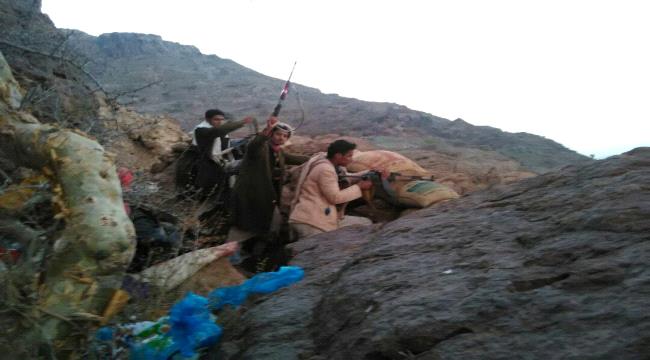 شهيدان من المقاومة في احباط عملية تسلل حوثية شمال كرش