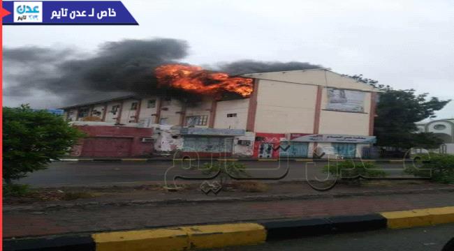 #عاجل : حريق هائل يودي بحياة إمرأة مقعدة بخورمكسر "صورة"