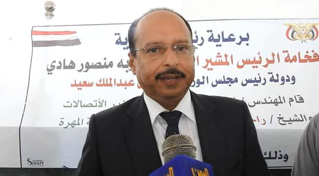 وزير الإتصالات يكشف لعدن تايم عن موعد وصول كميات جديدة من مودمات عدن نت