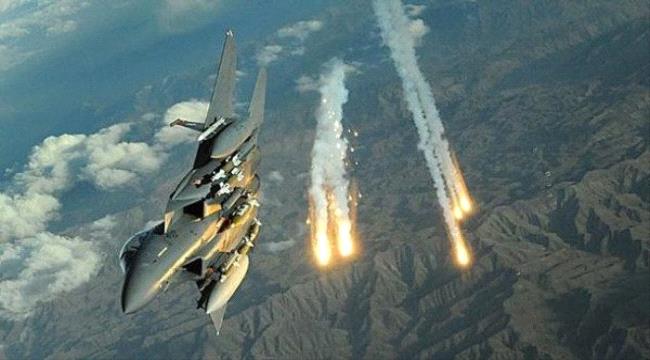 طيران التحالف يشن 5 غارات على مواقع #الحـوثيين في #صعـدة