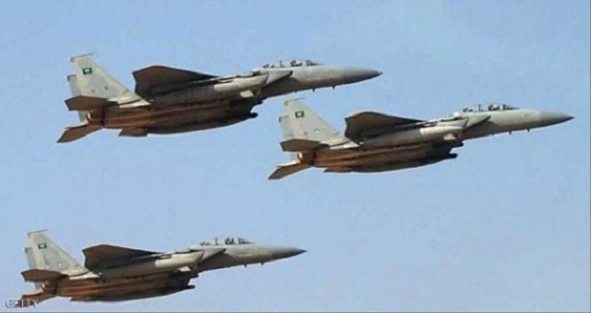 استهداف وتدمير كهوف لتخزين الصواريخ والطائرات #الحـوثية 