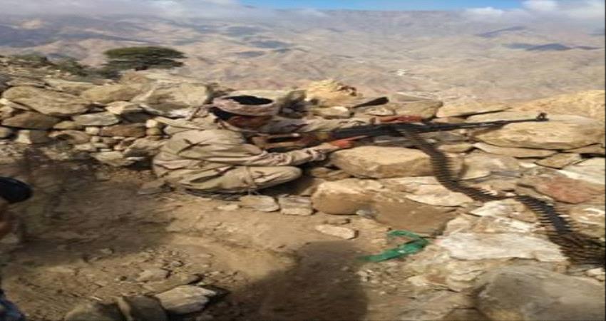 كسر هجوم حوثي في مديرية المقاطرة بلحج