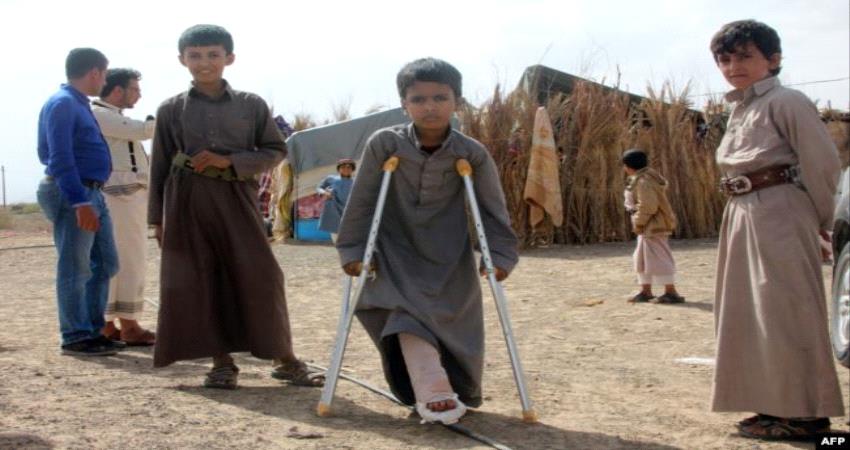 رحلة عذاب لـ"ذوي الاعاقة" جراء العنف الدائر في اليمن 