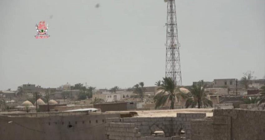 مليشيا #الحـوثي تواصل قصفها على مواقع العمالقة بالتحيتا 