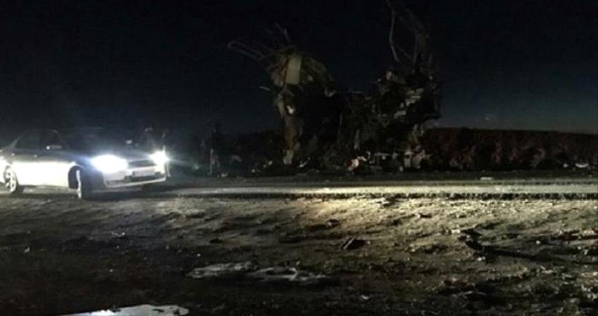 20 قتيلا من الحرس الثوري إثر تفجير انتحاري جنوبي إيران
