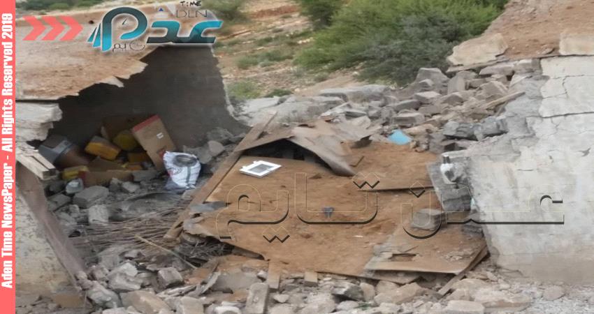 صورة- قصف حوثي بالاسلحة الثقيلة على قرى شمالي #الضـالع