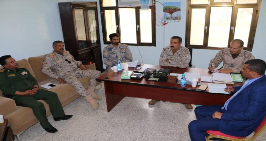  اللجنة الأمنية في سقطرى تناقش مستجدات الوضع الأمني بالمحافظة