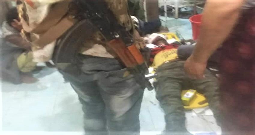 صورة- قتيل وجرحى في اشتباكات بين الأمن والحزام في #الضـالع