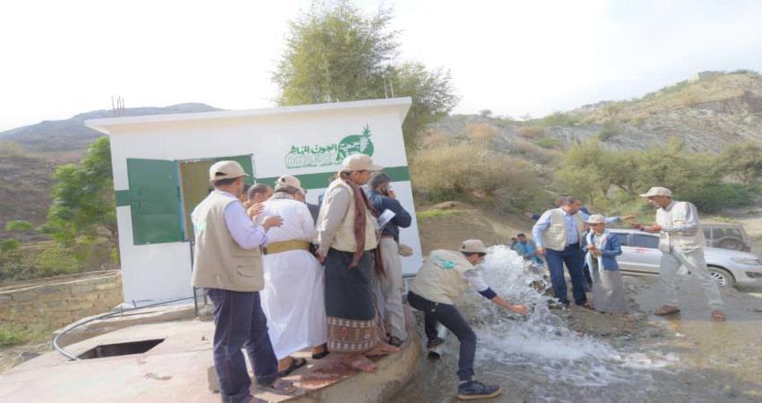  تسليم مشاريع مياه لـ25 قرية بحجة 
