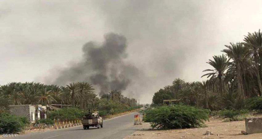 معارك عنيفة بعد محاولة #الحـوثيين الهجوم على القوات المشتركة