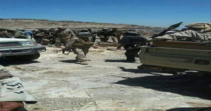 قيادات عسكرية وأمنية جنوبية تتفقد مواقع حررتها على اطراف محافظة إب