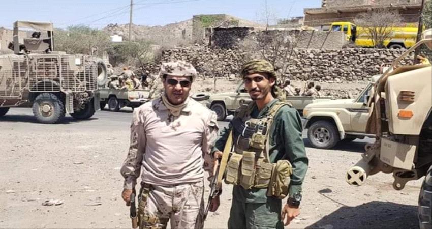 قائد قوات التحالف في عدن يتفقد الجبهات في #الضـالع 
