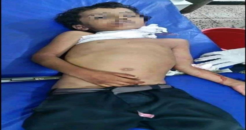 استشهاد طفل 6 سنوات بقذيفة دبابة حوثية شمالي الضالع
