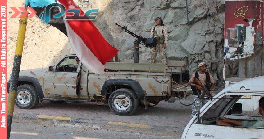بدء اعادة انتشار القوات الأمنية في عدن 