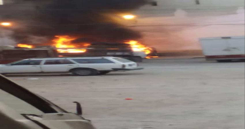عاجل : شبام تستيقظ على دوي انفجارات استهدفت قوة أمنية"صور"