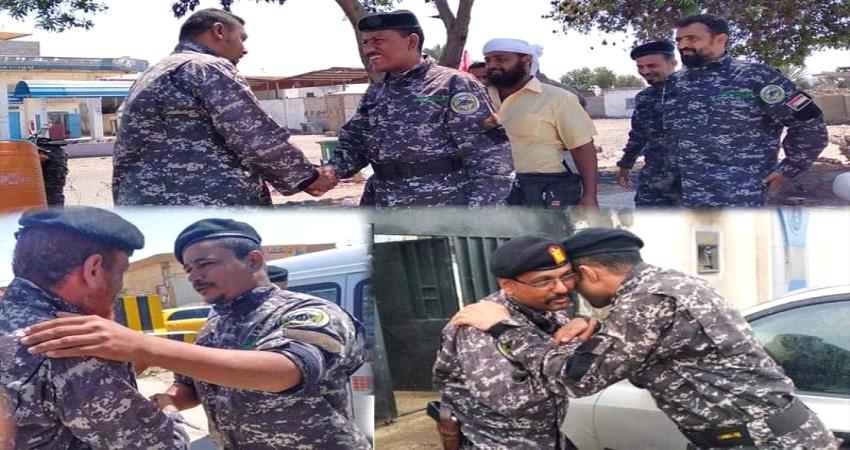 زيارات عيدية لقوات حماية المنشآت بعدن تشدد على رفع اليقظة الأمنية