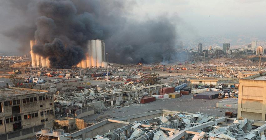 ما سبب انفجار ميناء بيروت في لبنان ؟ 