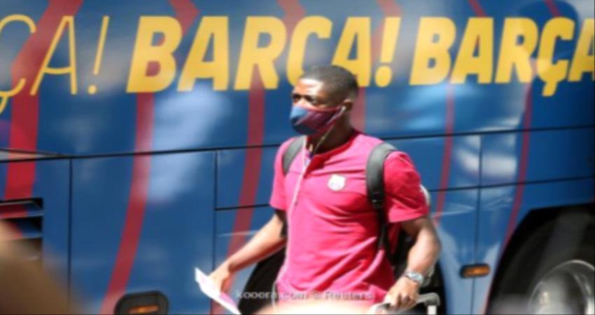 برشلونة ينهي الجدل حول مصير ديمبلي أمام بايرن