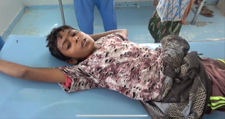 إصابة خطيرة لطفل برصاص مليشيات الحوثي في الجبلية