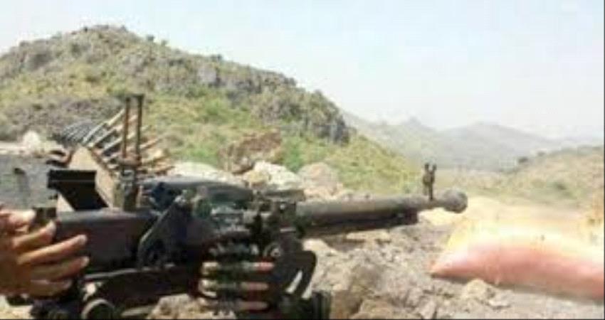 اشتباكات واطلاق نار متبادل بين المقاومة والحوثيين شمال الضالع