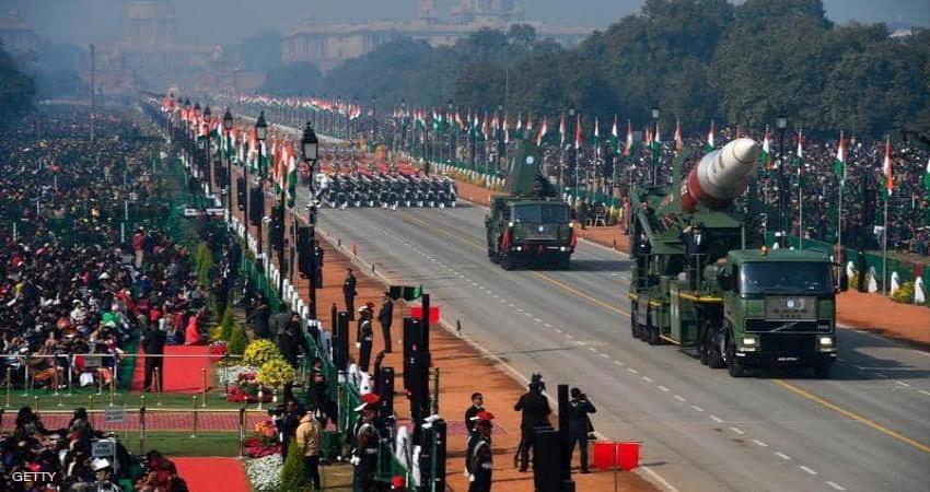 الهند تحتفل بيوم الجمهورية وتستعرض صواريخ ذات القدرة النووية