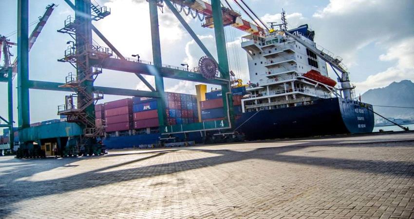 نائب مدير ميناء الحاويات بعدن: نمو إعادة التصدير بنسبة 50%