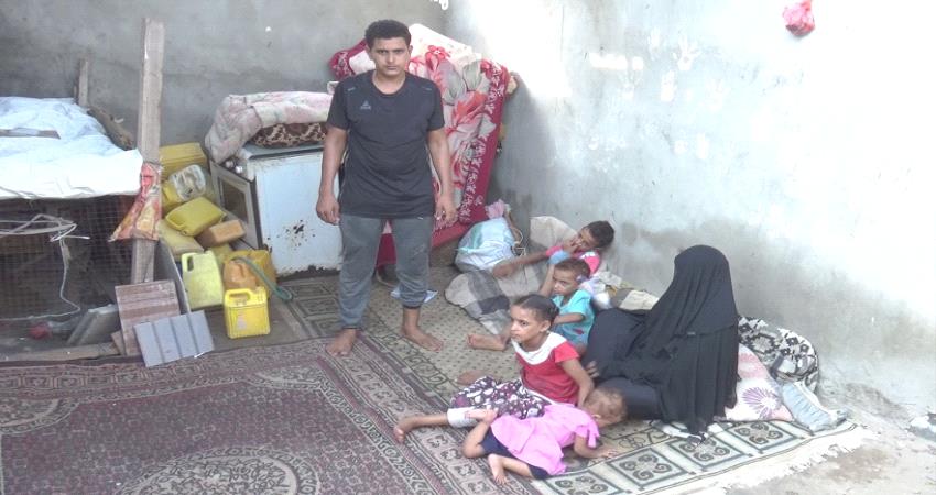 كورونا يعمق مأساة 9 ايتام يعيشون فقرا مدقعا في عدن 