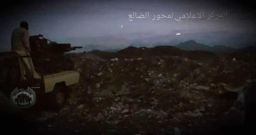 الضالع: ميليشيات الحوثي تتكبِّد الخسائر إثر هجوم فاشل باتّجاه قطاع هِجار-باب غلق 