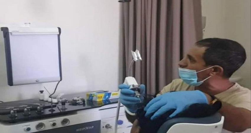 تشغيل وحدة مناظير متطورة  بمستشفى خليفة في #سقطرى