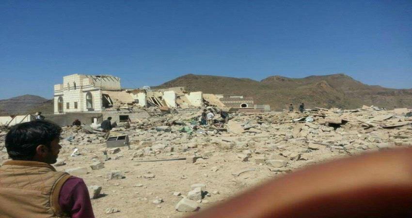 تفجير 810 منزل في 17 محافظة دون عدن منذ بدء الإنقلاب الحوثي في اليمن