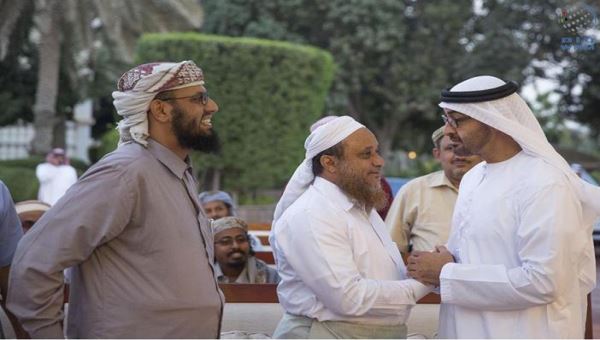 محمد بن زايد يستقبل في ابوظبي عددا من قادة مقاومة عدن (تفاصيل وصور)