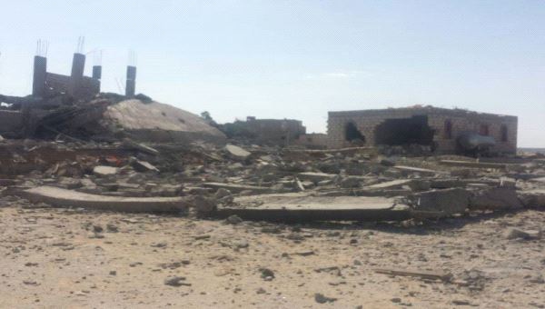 #الحوثيون يواصلون تهجير السكان وتفجير المنازل