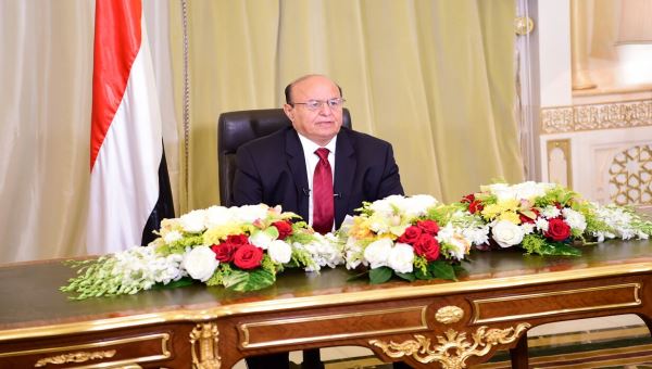 في خطاب بمناسبة 22 مايو .. الرئيس هادي : الغادرون عملوا على تحويل الجمهورية اليمنية إلى ضيعة لهم ولعائلتهم 