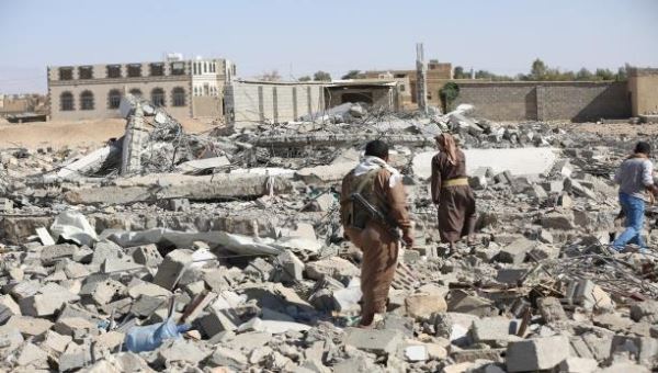 غارات للتحالف  بالبيضاء وصعدة والحوثيون يفجرون 17 منزلا بدمت الضالع